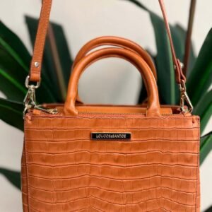 Bolsas em couro Loucos e Santos