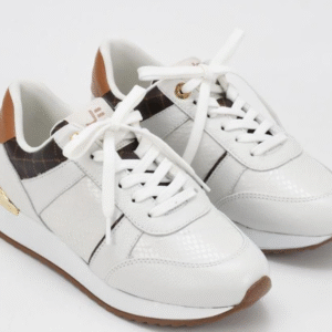Tênis Jorge Bischoff Off White com Dourado
