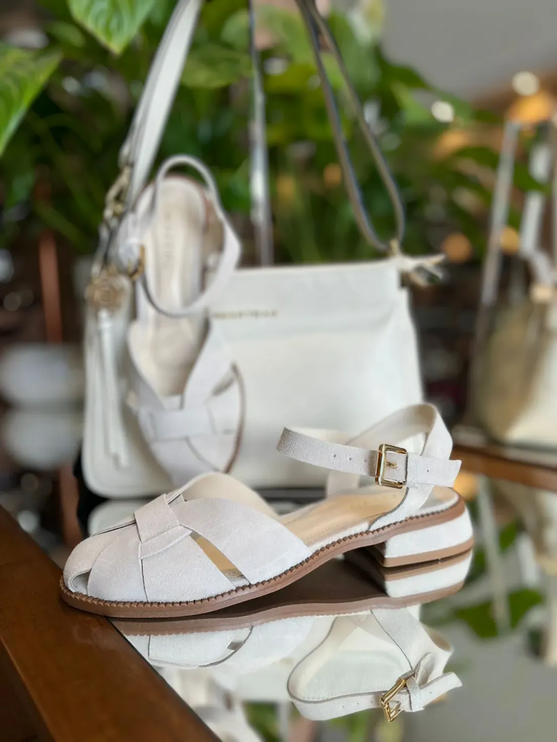 Sandália couro Maithë