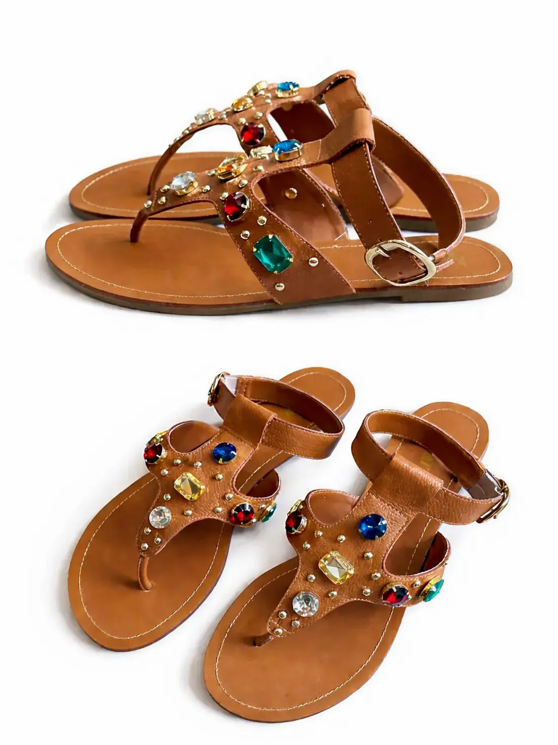 Rasteira em couro Maricota - Imagem 2