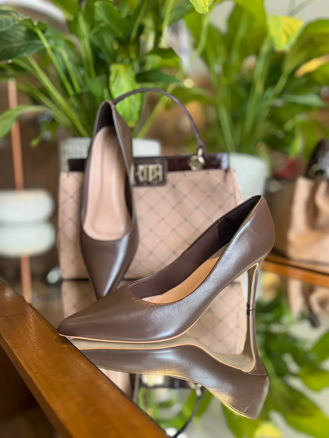 Scarpin em Couro Maricota