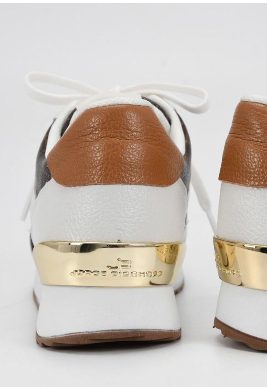 Tênis Jorge Bischoff Off White com Dourado - Imagem 3
